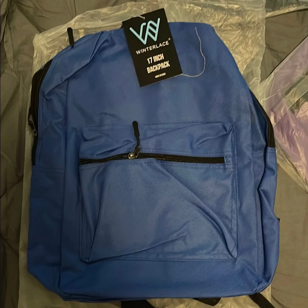 Set of 5 colorful backpacks